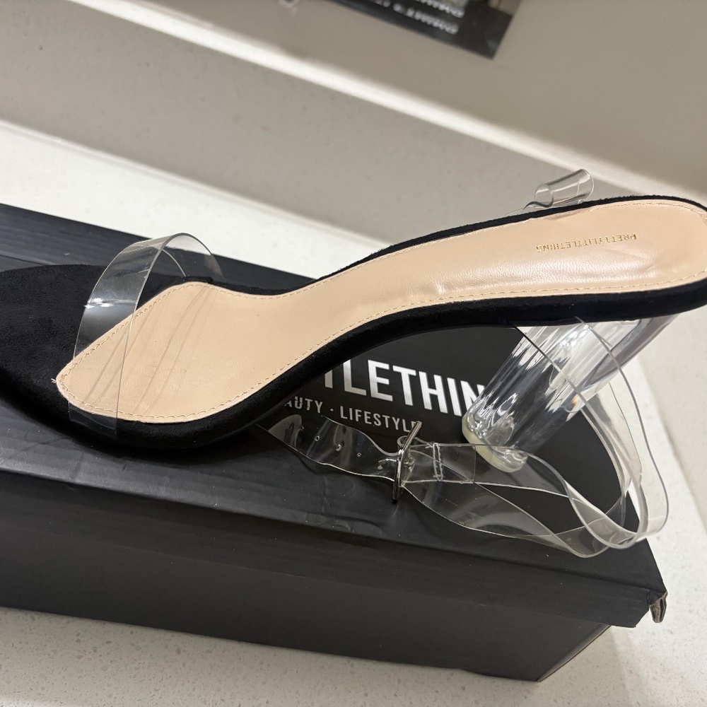 Clear Strap Heels